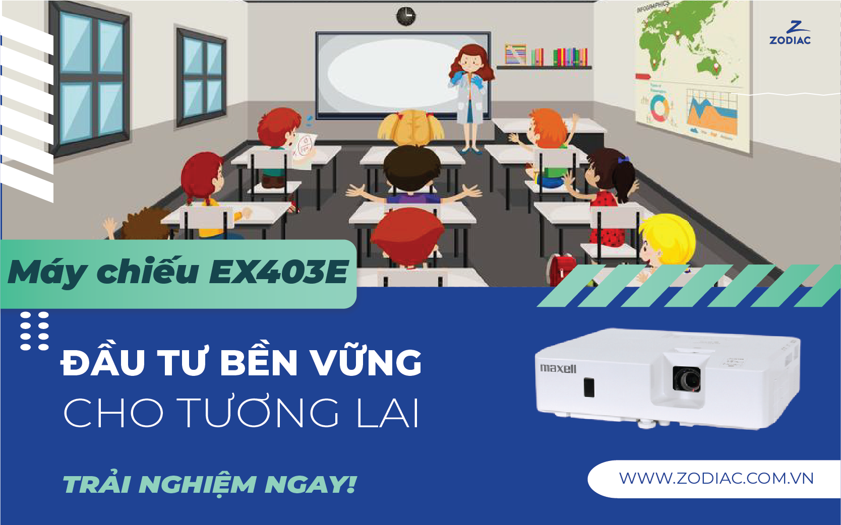 Máy chiếu Maxell EX403E