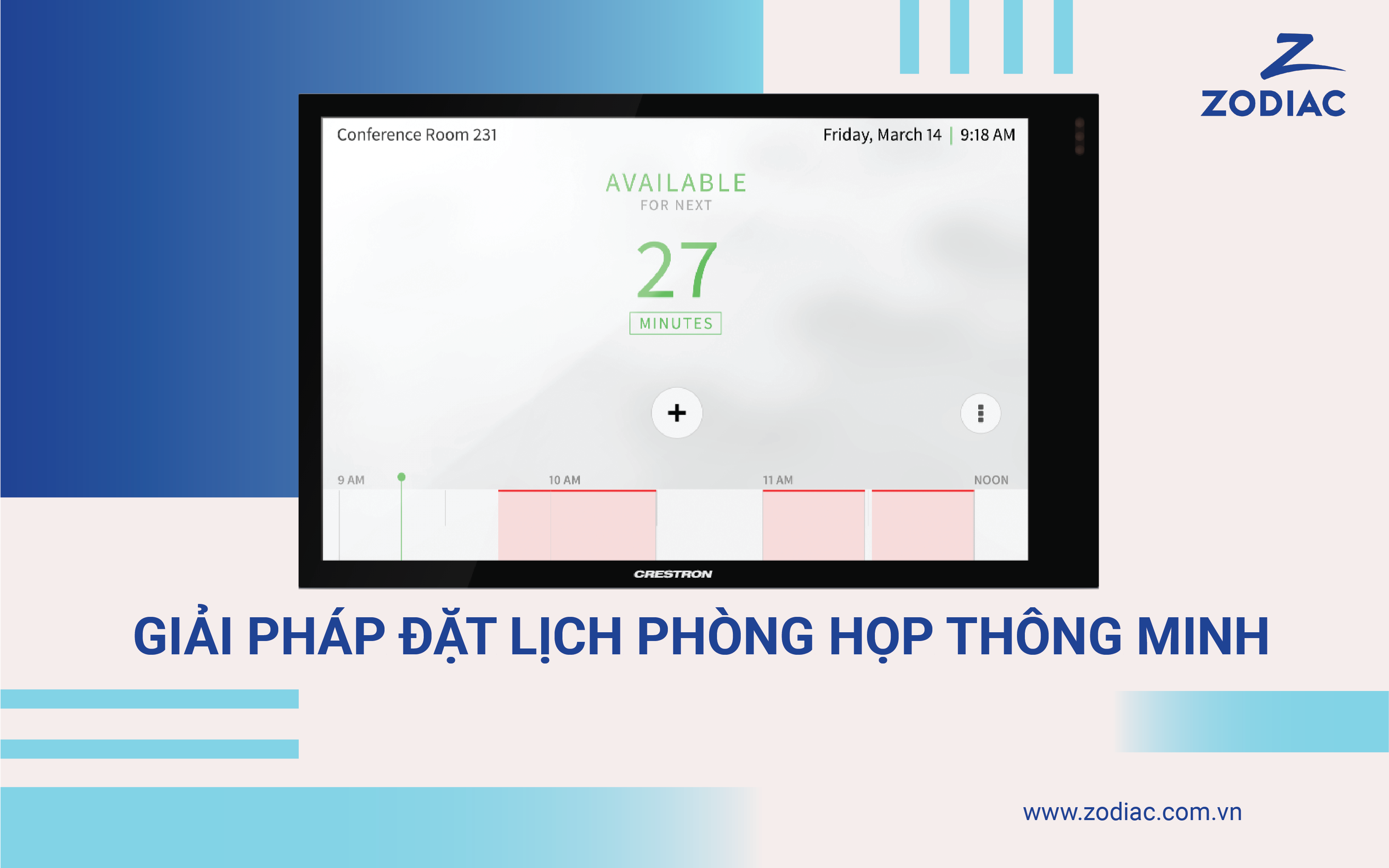 giải pháp đặt lịch phòng họp thông minh