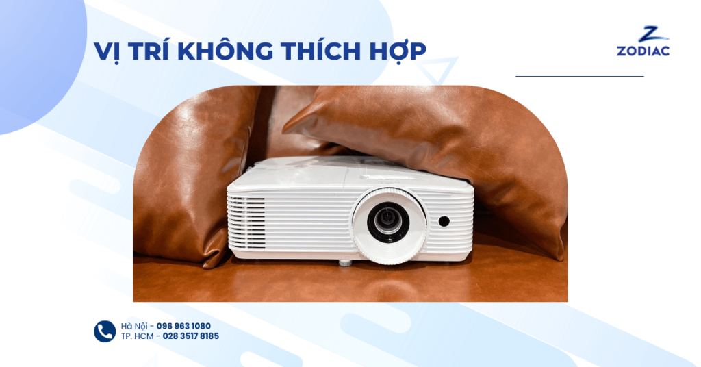 3 thói quen gây hại cho máy chiếu
