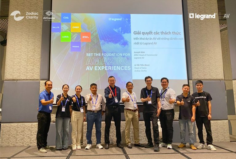 Zodiac Clarity & Legrand AV tại SI Asia 2025 – Dấu ấn nổi bật trong ngành AV khu vực