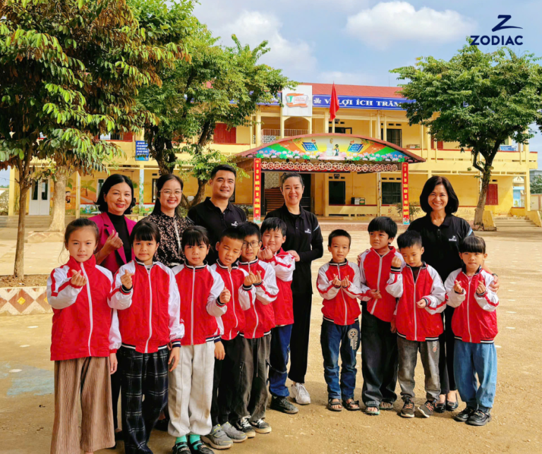 Hành trình tình nguyện trao gửi yêu thương tại trường Tiểu học Quang Vinh – Thái Nguyên